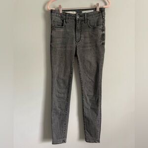 Anthropologie Pilcro and The Letterpress High Rise Denim Legging in Black